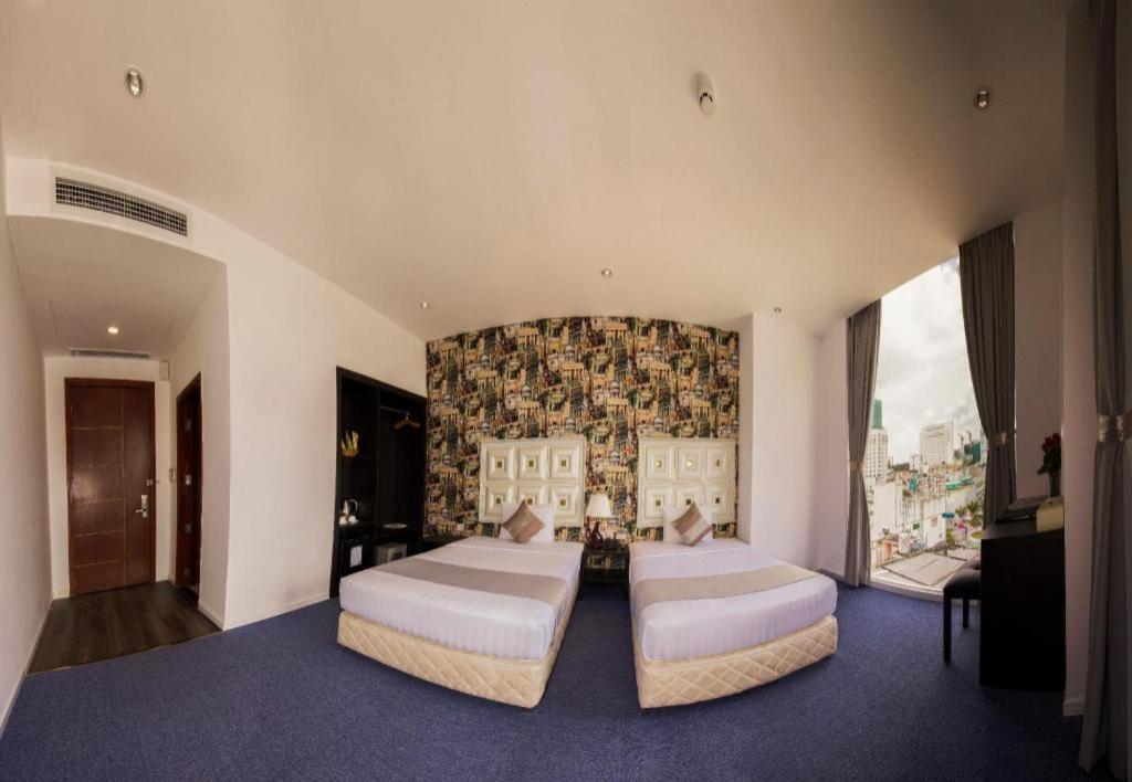 Golden Crown Hotel Saigon Cidade de Ho Chi Minh Exterior foto